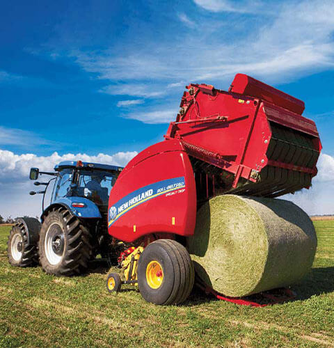 Roll-Belt Round Baler